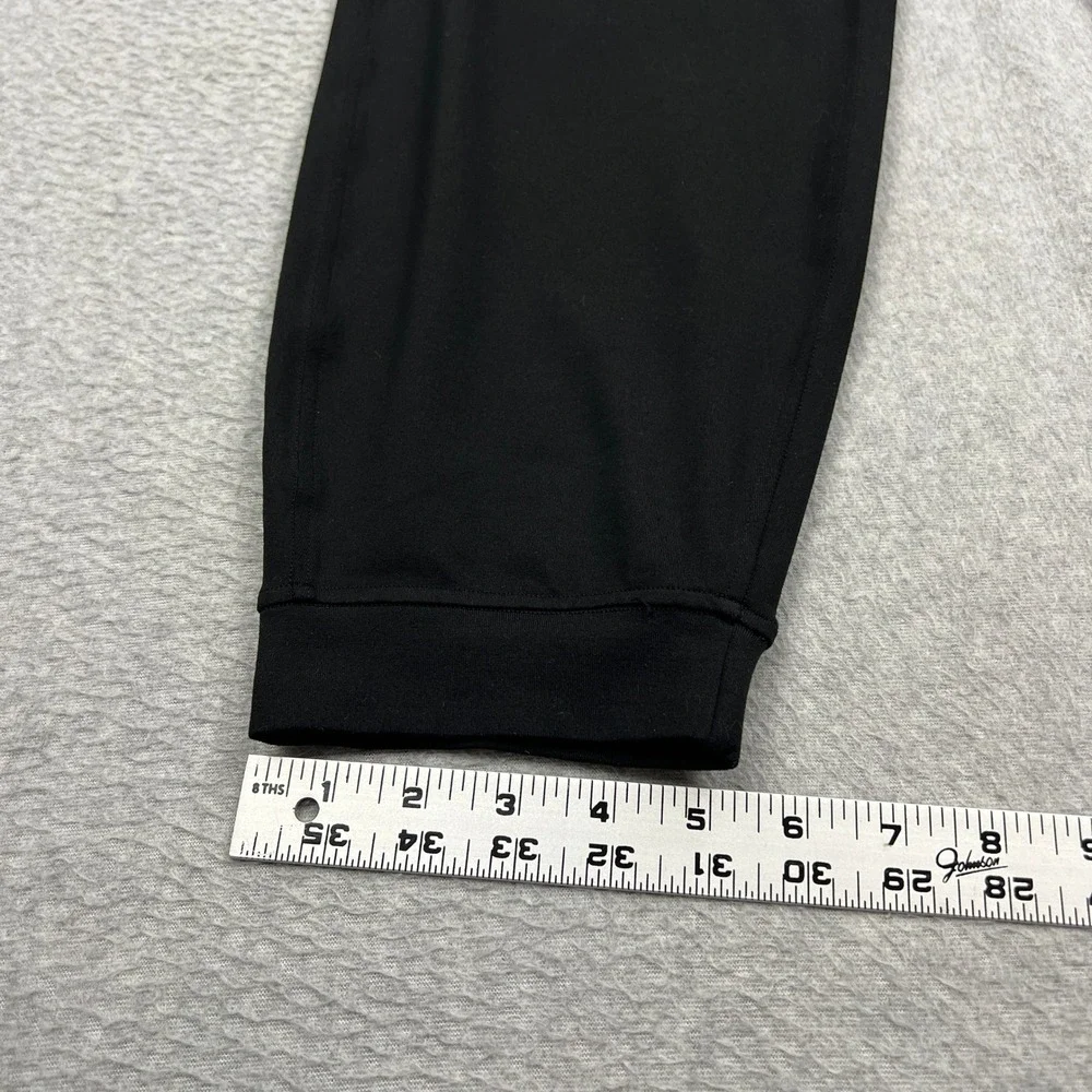 Lululemon Soft‎ Jersey Classic-Fit Mid-Rise Jogger Women's 10 Black Pants W5GCMS